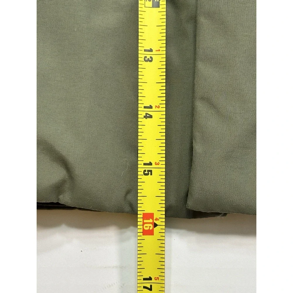 ZARA Baby Puffer Jacket Hooded Green 12-18 Months Winter Coat Snap Zip‎